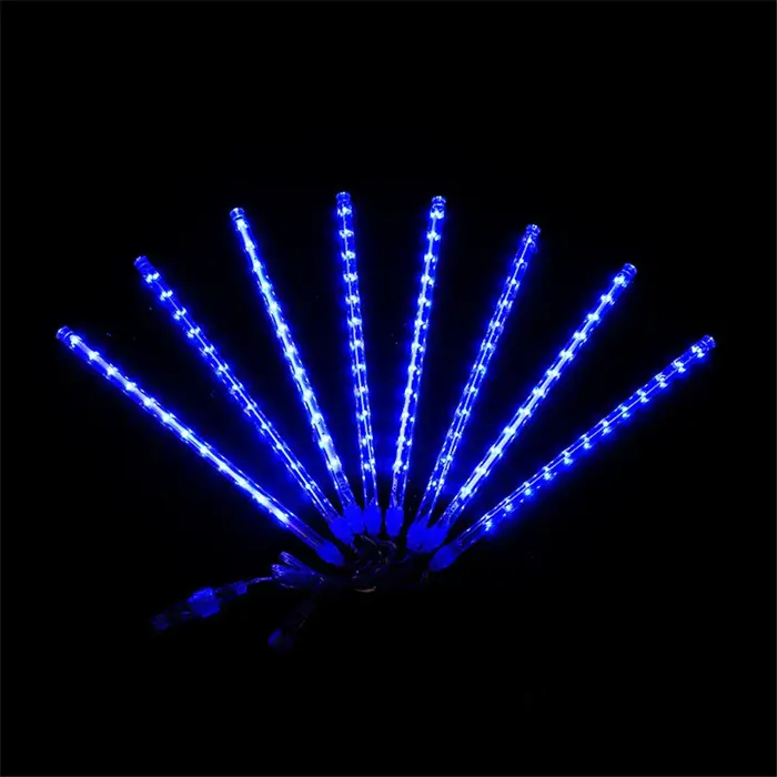 Guirlandes lumineuses LED en forme de pluie de météores, imperméables, pour jardin, décoration de No